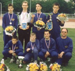 L'E.S.G.L. vice-championne de France 1995